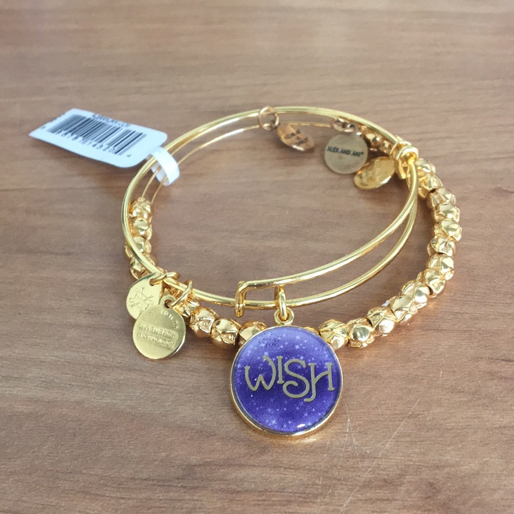 Alex and Ani Wish Bangle Duo